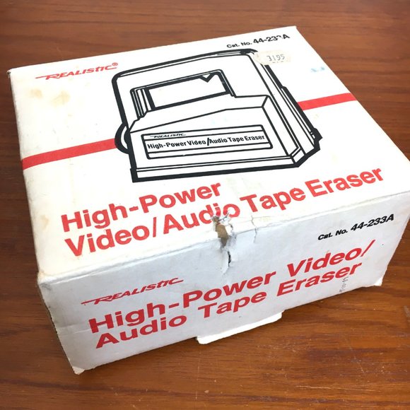 Video/Audio Tape Eraser Radio Shack Realistic (44-233A) Vintage - Picture 5 of 12